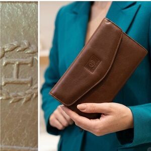 H Collection Italy Leather Wallet